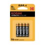 4 Piles Alcalines AAA KODAK