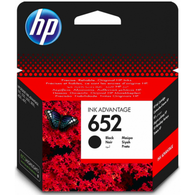 HP Cartouche 652 Noir