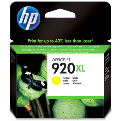 HP Cartouche 920XL Jaune