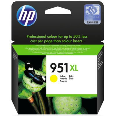 HP Cartouche 951XL Jaune