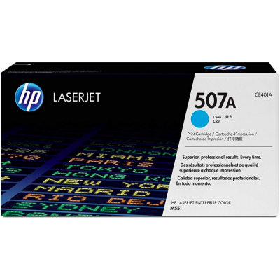 Toner HP LaserJet 507A Cyan