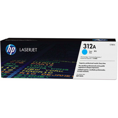 Toner HP LaserJet 312A Cyan