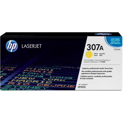 Toner HP LaserJet 307A Jaune