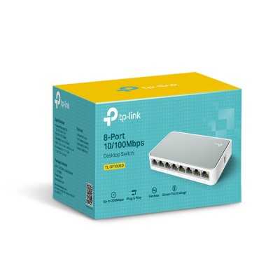 Switch de bureau 8 ports 10/100 Mbps TL-SF1008D
