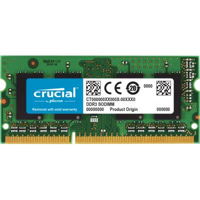 Barrette mémoire CRUCIAL 8 Go DDR3L-1600 SODIMM