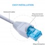 100 RJ45 Plastique Protection Capuchons