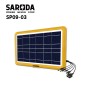 Panneau Solaire 6V 6W SARODA 1000MA SP09-03