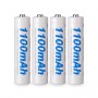 BESTON 4 BATTERIES AA RECHEARGEABLES 1100MAH