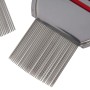 Peigne acier inoxydable pour chien