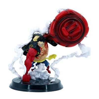 Figurine One Piece Monkey D Luffy 4 Gear - 23cm