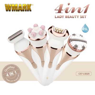 KIT RASOIR ELECTRIQUE POUR FEMME 4 en 1 WMARK C57-LS025