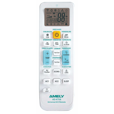 TELECOMMANDE UNIVERSAL AMELY CLIM AD-KT08
