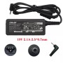 ASUS CHARGEUR ORDINATEUR 19V2.1A 2.5*0.7 (45W)