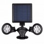 Double Spots solaire 12 Led avec Détecteur de mouvement YH0502-PIR