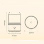 Humidificateur pour chambre à coucher Diffuseur d'arômes aux chandelles 120 ml USB