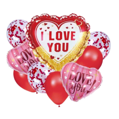 Décoration Ballons Saint-Valentin