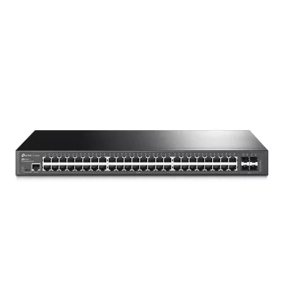 TP-LINK SWITCH 48 PORTS GIGABIT POE+ 4 SFP 1Gbps TL-SG3452P