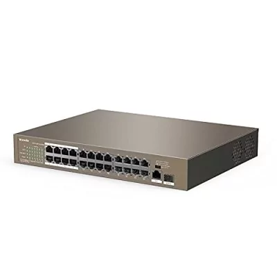 TENDA SWITCH 24 PORTS TEF1126P-24-250W POE+ MANAGEABLE