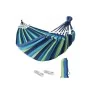 Hamac double en toile de coton avec cordes suspendues