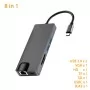 ADAPTER TYPE-C TO HDTV 8 IN 1 / RS-TCHD8IN1