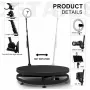 CABINE ROTATIVE 60CM AUTOMATIQUE LED RING LIGHT SELFIE 360° HRSYT4