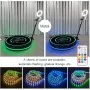 CABINE ROTATIVE 60CM AUTOMATIQUE LED RING LIGHT SELFIE 360° HRSYT4