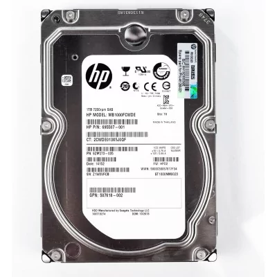 HP DISQUE DUR SERVEUR 1TB 7200RPM SAS 3.5 MB1000FCWDE