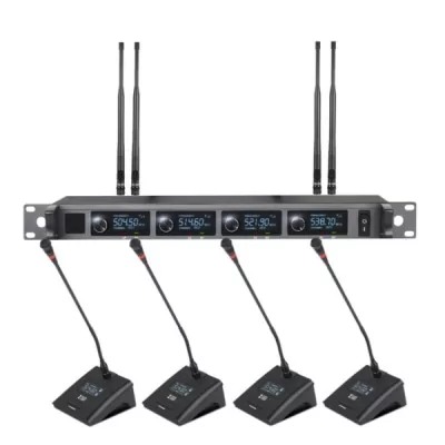 Micro conférence professionnelle sans fil Su-Kam SM-400.4 CH