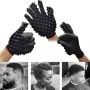 GLOVE AFRO EPONGE A MAIN GANT POUR COIFFEUR Q-127