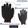 GLOVE AFRO EPONGE A MAIN GANT POUR COIFFEUR Q-127