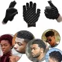GLOVE AFRO EPONGE A MAIN GANT POUR COIFFEUR Q-127