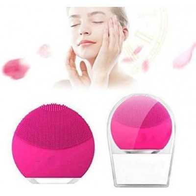 Brosse Nettoyant ultrasons Faciale en Silicone