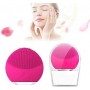 Brosse Nettoyant ultrasons Faciale en Silicone