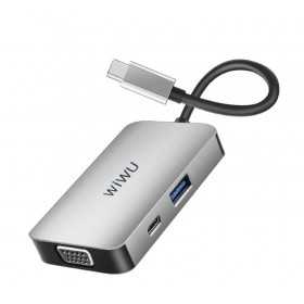 WiWU ALPHA Hub USB-C 5 en 1 A513HVP