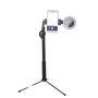Selfie Stick Bluetooth Avec Télécommande Miroir Et Rétro-Éclairage YB-R3