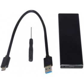 Boîtier de disque dur SSD USB3.0 TO NGFF M.2 LM-711N