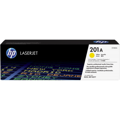 Toner HP LaserJet 201A Jaune