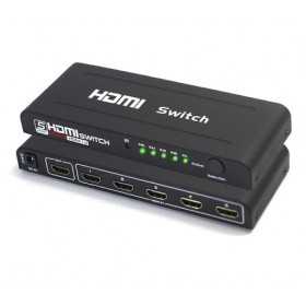 Switch HDMI 5 Ports 4K