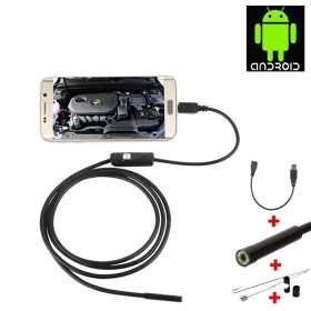 Caméra endoscopique Android Flexible IP67 étanche - 3m