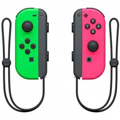 Nintendo Switch Paire de manettes Joy-Con / Vert-Rose