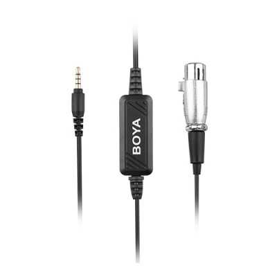Câble de microphone XLR à prise 3,5 mm BOYA BY-BCA6 - Boutiques en