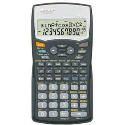 Calculatrice Scientifique SHARP EL 531 WH-BK