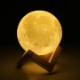 Lampe LED tactile en forme de lune
