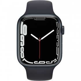 Apple Watch Series 7 GPS Aluminium Midnight Sport Band 45mm