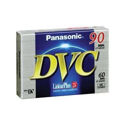 Cassette vidéo numérique mini dvd PANASONIC DVM60