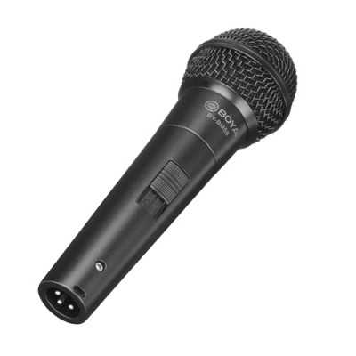 BOYA Microphone vocal dynamique cardioïde BY-BM58