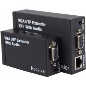VGA UTP EXTENDER WITH AUDIO RS-VGAEXT300M