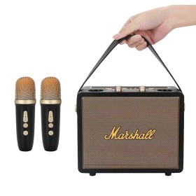 Haut-parleur karaoké sans fil Mushell MA-530 avec deux microphones sans fil