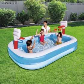 Piscine Gonflable Pour Enfants avec Panier de Basket Bestway